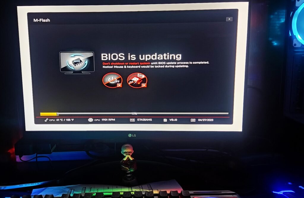 Bios Is Updating Led Firmware