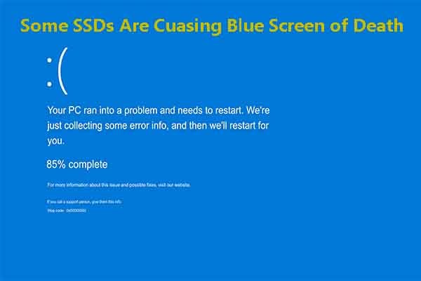 Can Ssd Cause Blue Screen