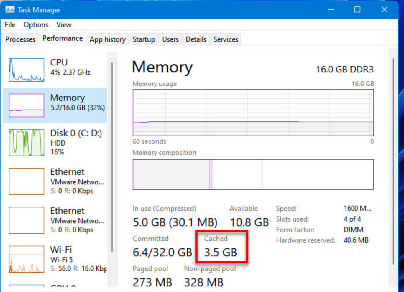 Clear Ram Cache Windows