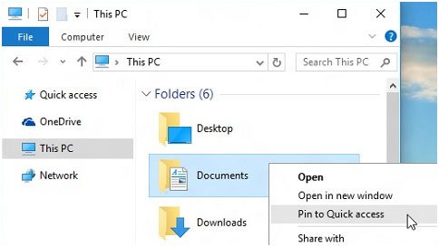 Disable Quick Access In Windows 10