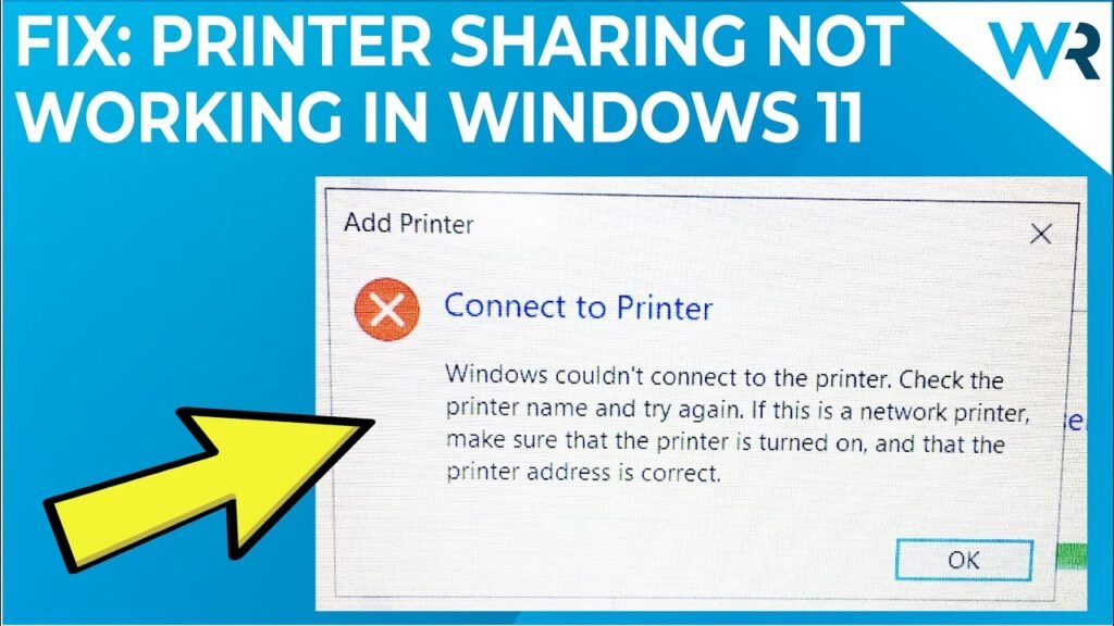 File Sharing Not Working In Windows 11 10