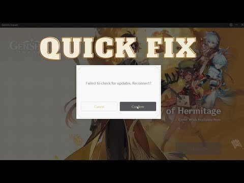 Genshin Impact Failed To Verify Files