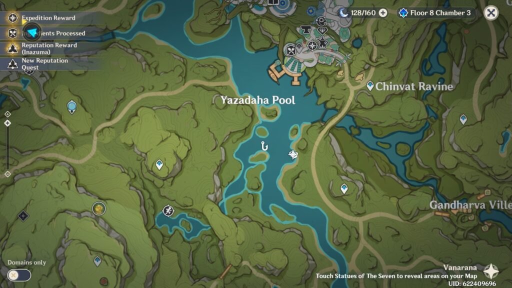 Genshin Impact Fishing Spots
