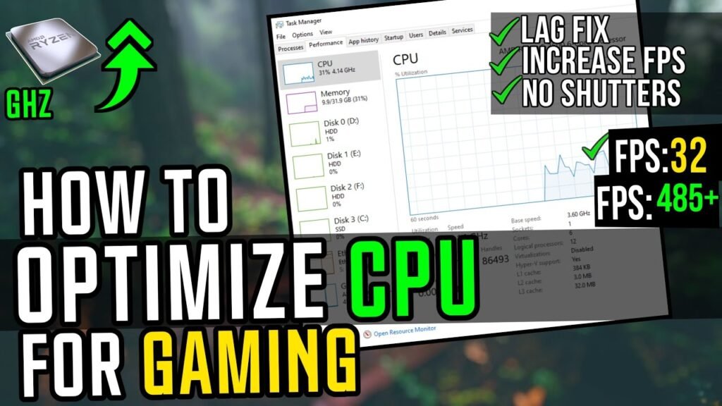 How To Optimize Cpu For Gaming