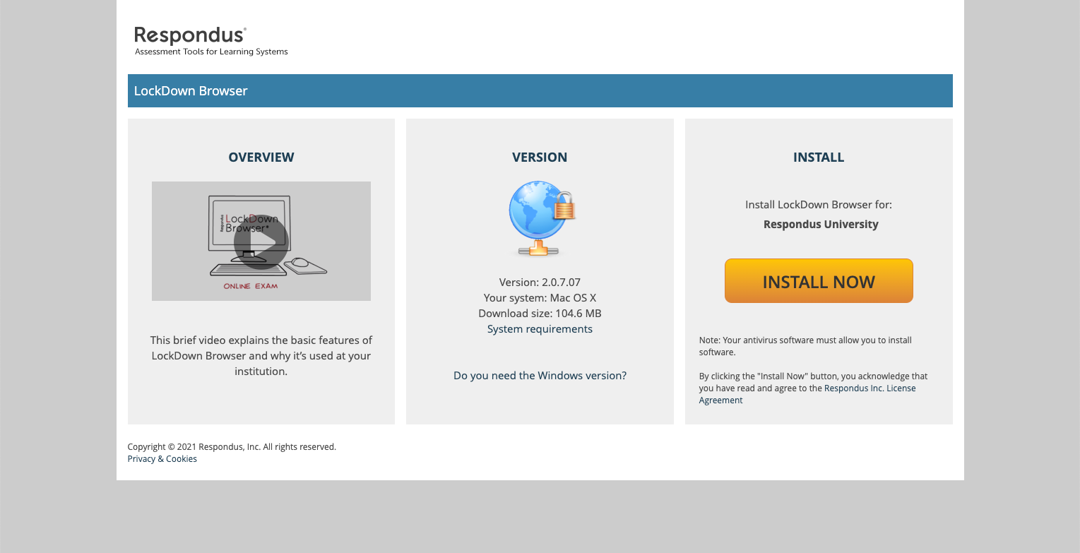 Lockdown Browser For Windows 11