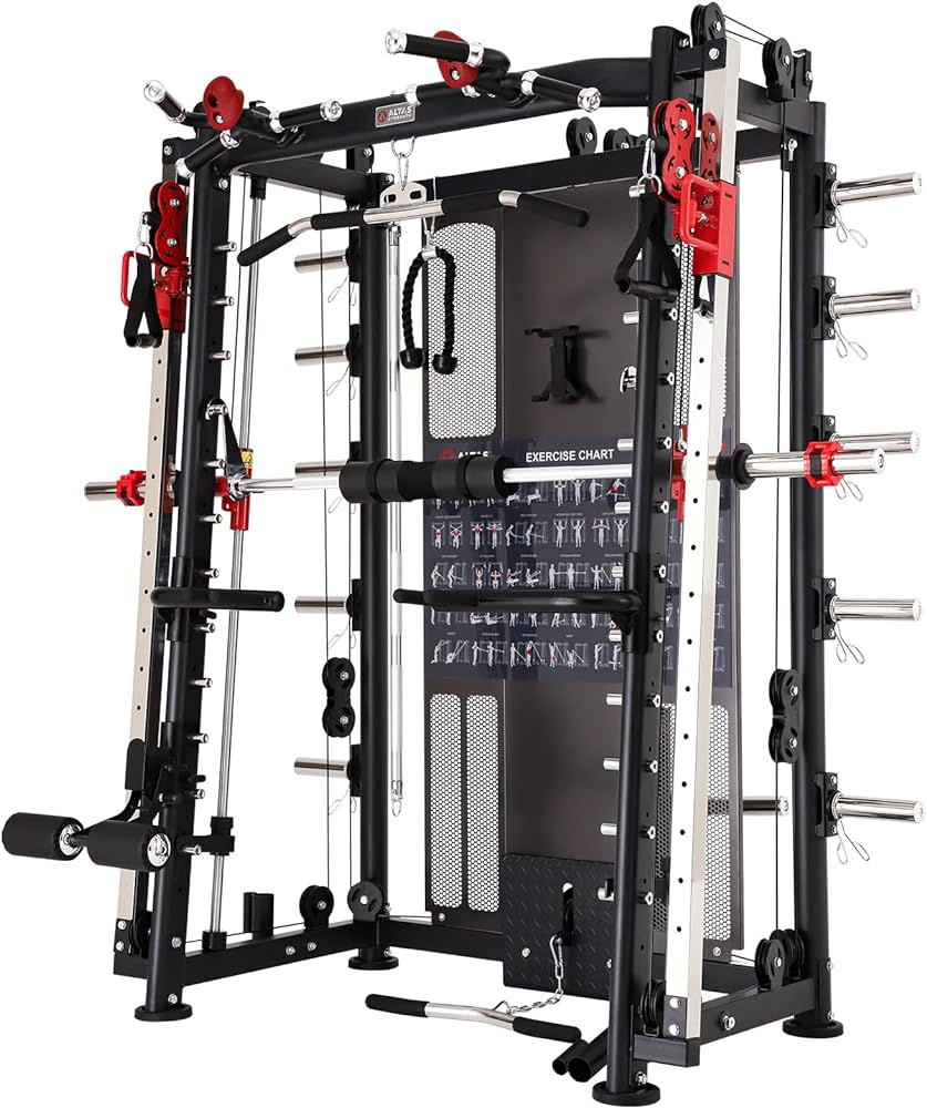 Power Rack With Pulley System