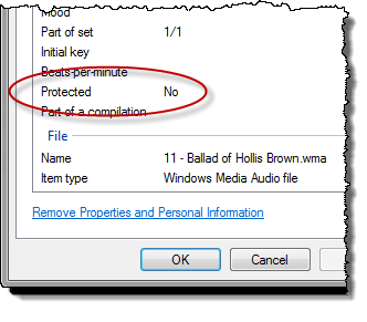 Windows How To Check If A Video Or Music File Is Drm Protected