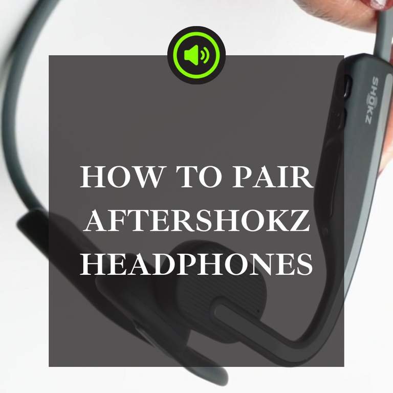 How To Pair Aftershokz Headphones
