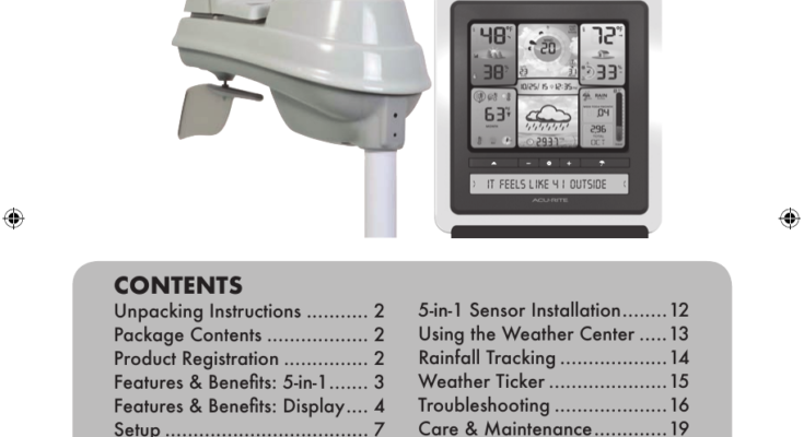 Acurite Weather Station Troubleshooting