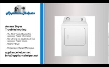 Amana Dryer Troubleshooting Guide