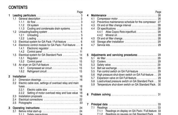 Atlas Copco Air Compressor Troubleshooting Pdf