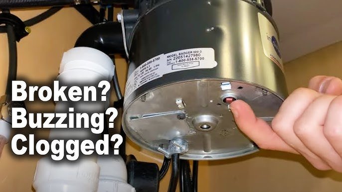 Badger 100 Garbage Disposal Troubleshooting