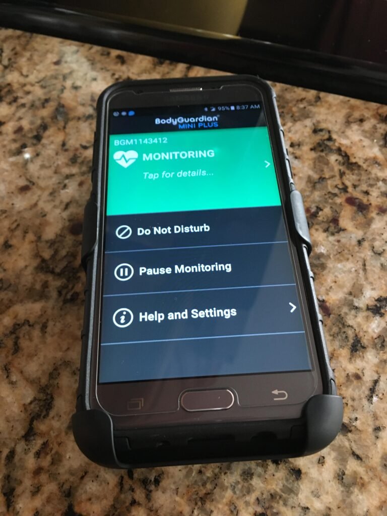Bodyguardian Mini Plus Troubleshooting