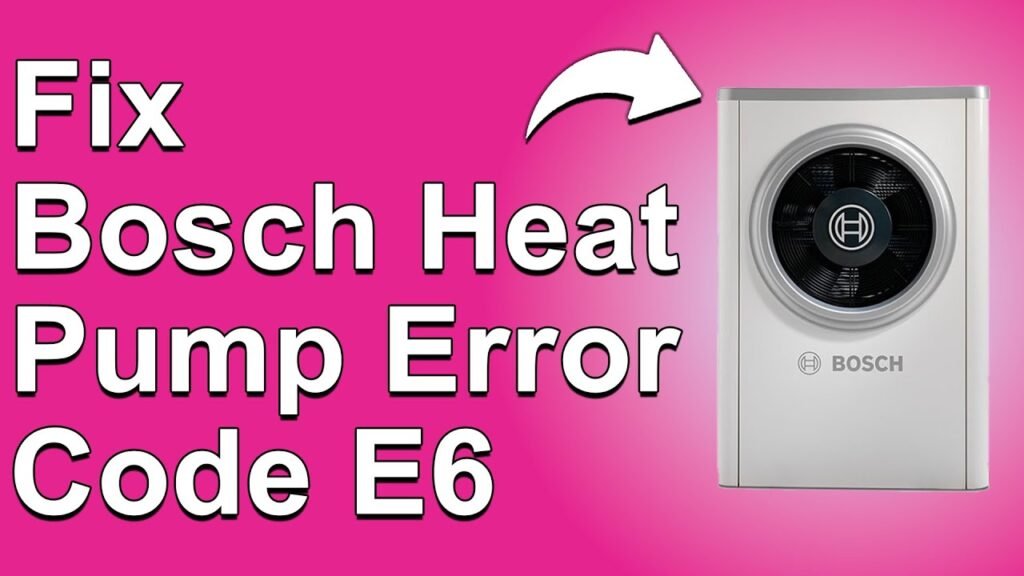 Bosch Heat Pump Troubleshooting