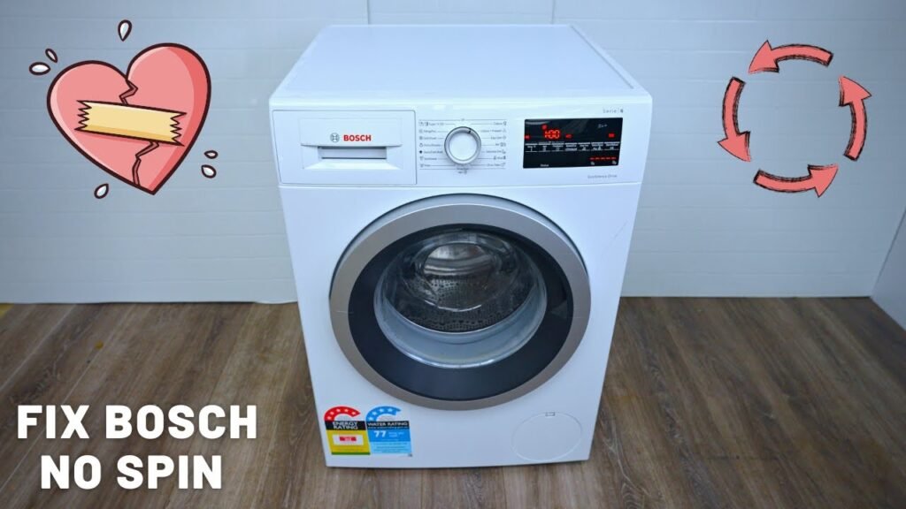 Bosch Washing Machine Troubleshooting