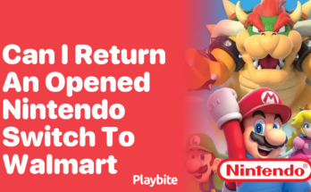Can I Return A Nintendo Switch To Walmart