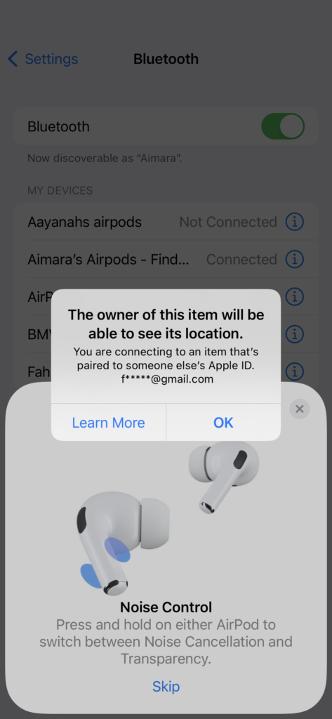 Can Someone Connect To My Airpods