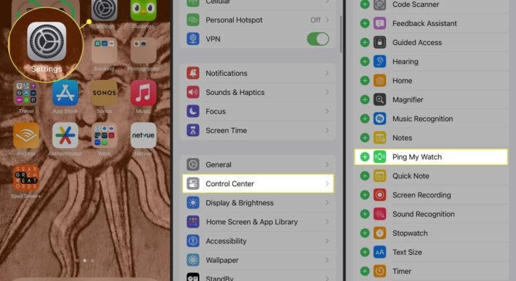 Can You Ping Your Apple Watch