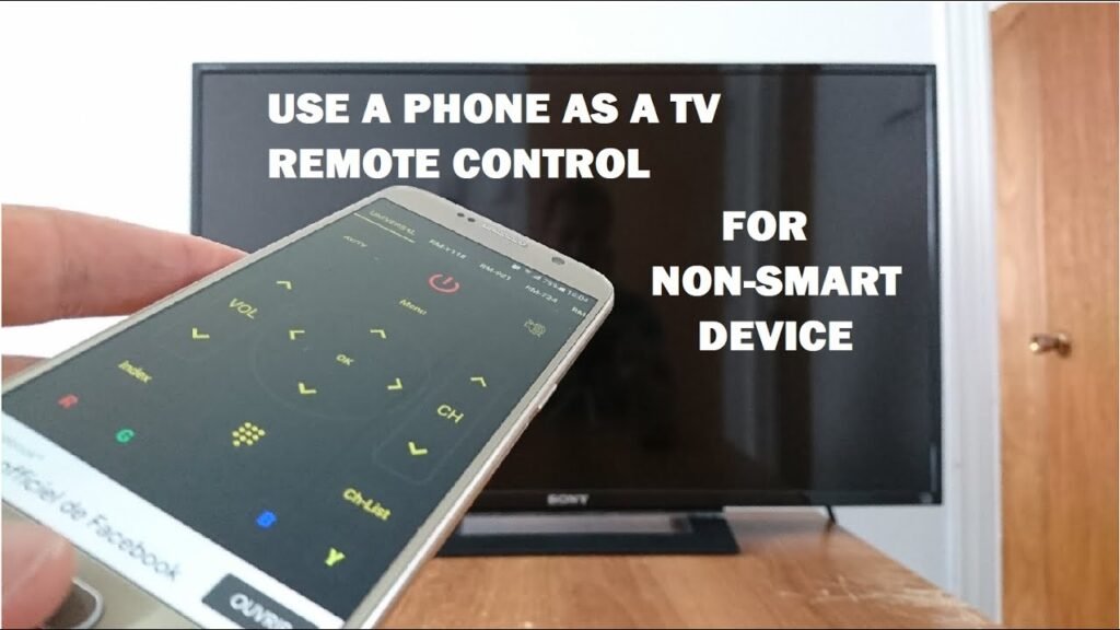 Can You Use Your Phone As A Remote For A Non Smart Tv