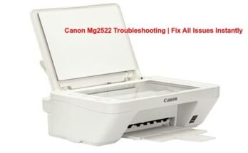 Canon Mg2522 Troubleshooting