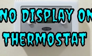 Carrier Thermostat Troubleshooting