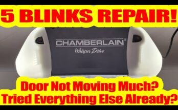 Chamberlain Whisper Drive Troubleshooting
