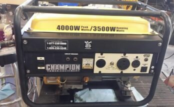 Champion Generator Troubleshooting Guide