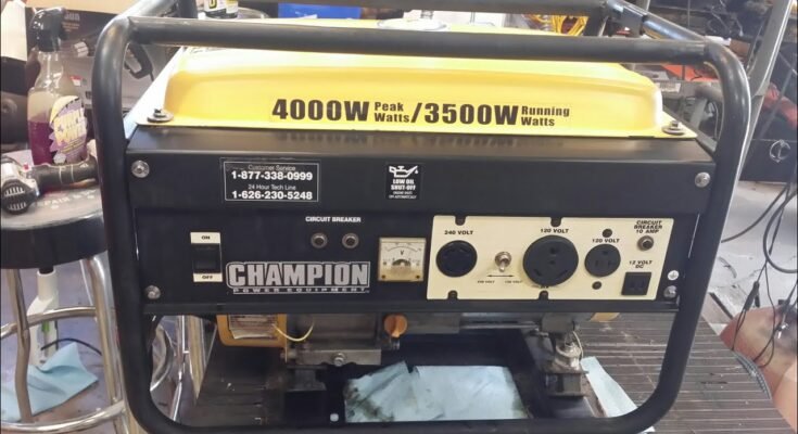 Champion Generator Troubleshooting Guide