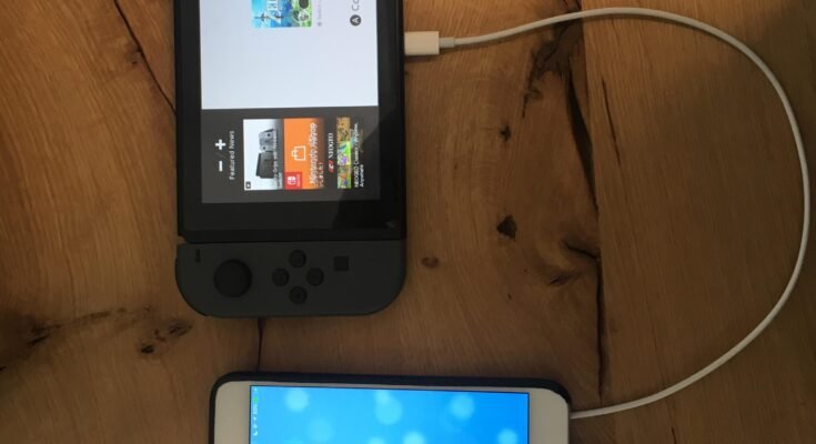Charge A Phone With A Nintendo Switch Charger
