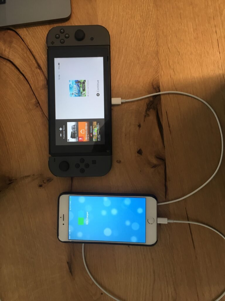 Charge A Phone With A Nintendo Switch Charger