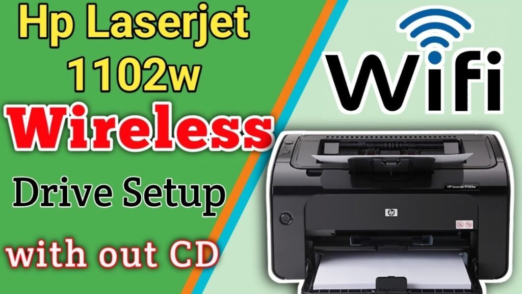 Connect Hp Laserjet P1102W To Wifi