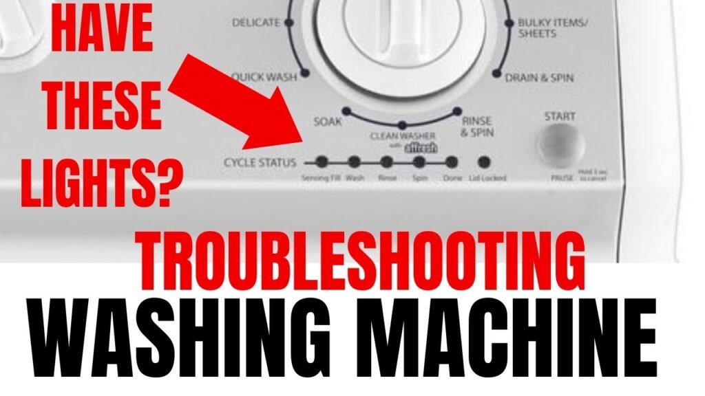Crosley Washing Machine Troubleshooting