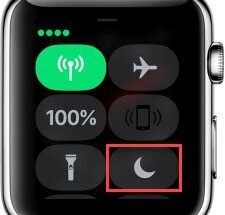Do Not Disturb Not Working On Apple Watch