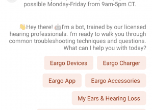 Eargo Troubleshooting