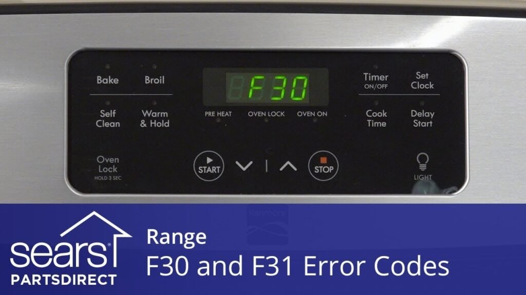 Frigidaire Oven F31 Troubleshooting