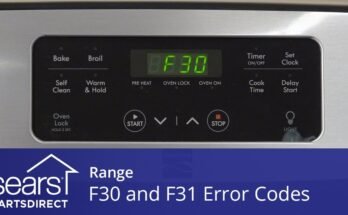 Frigidaire Oven F31 Troubleshooting