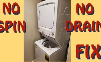 Ge Stackable Washer Dryer Troubleshooting