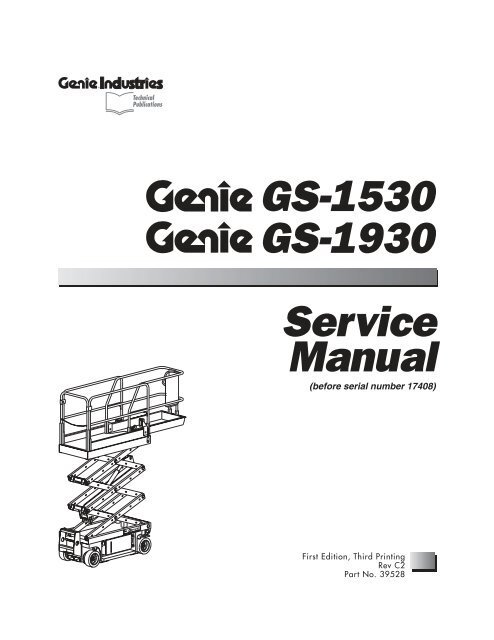 Genie Gs 1930 Troubleshooting
