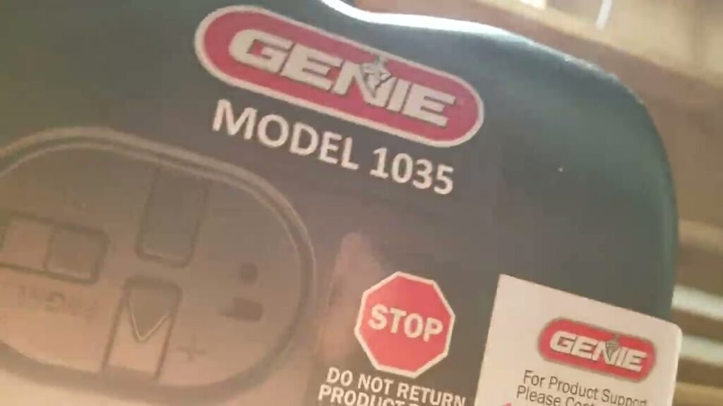 Genie Model 1035 Troubleshooting