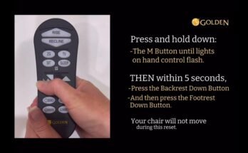Golden Technologies Lift Chair Remote Troubleshooting