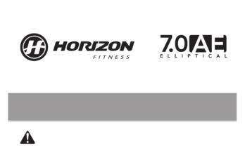 Horizon 7.0 Ae Elliptical Troubleshooting