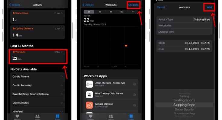 How Do I Add A Workout To My Apple Watch If I Forgot To Wear It