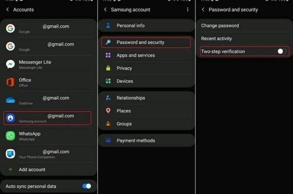 How Do I Find The Backup Code For My Samsung Account