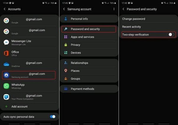 How Do I Find The Backup Code For My Samsung Account