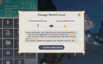 How Do I Reset My Genshin Impact World?