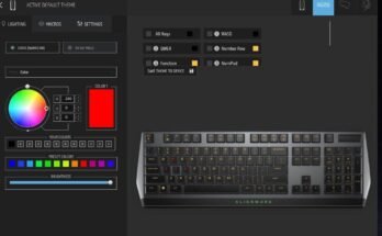How To Change Alienware Keyboard Color