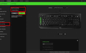 How To Change Color On Razer Keyboard