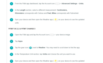 How To Change Fitbit Sense Weather To Fahrenheit