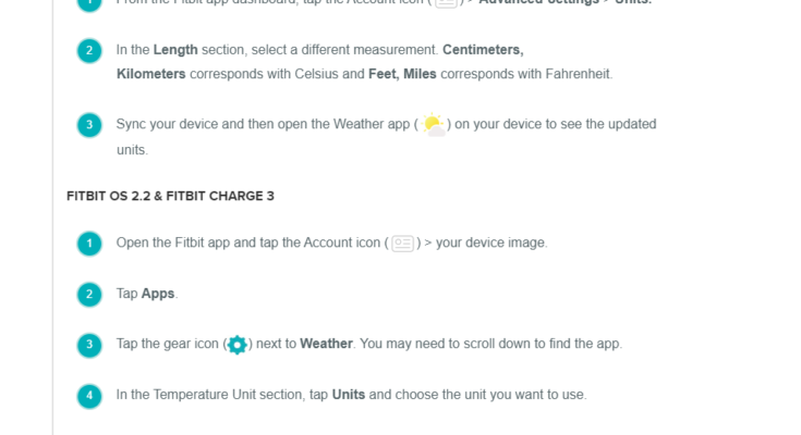 How To Change Fitbit Sense Weather To Fahrenheit