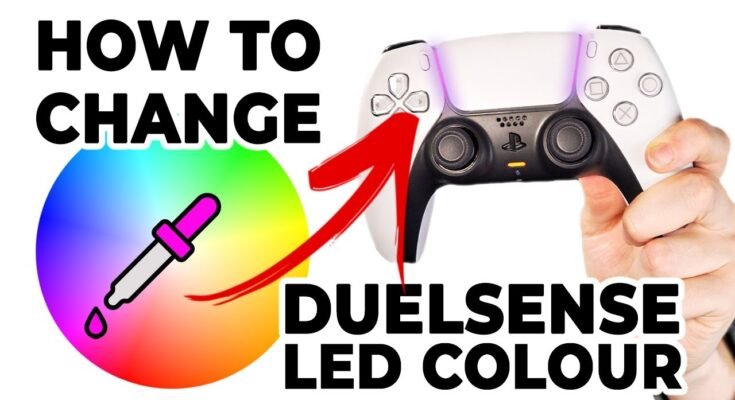 How To Change Ps5 Controller Lightbar Color